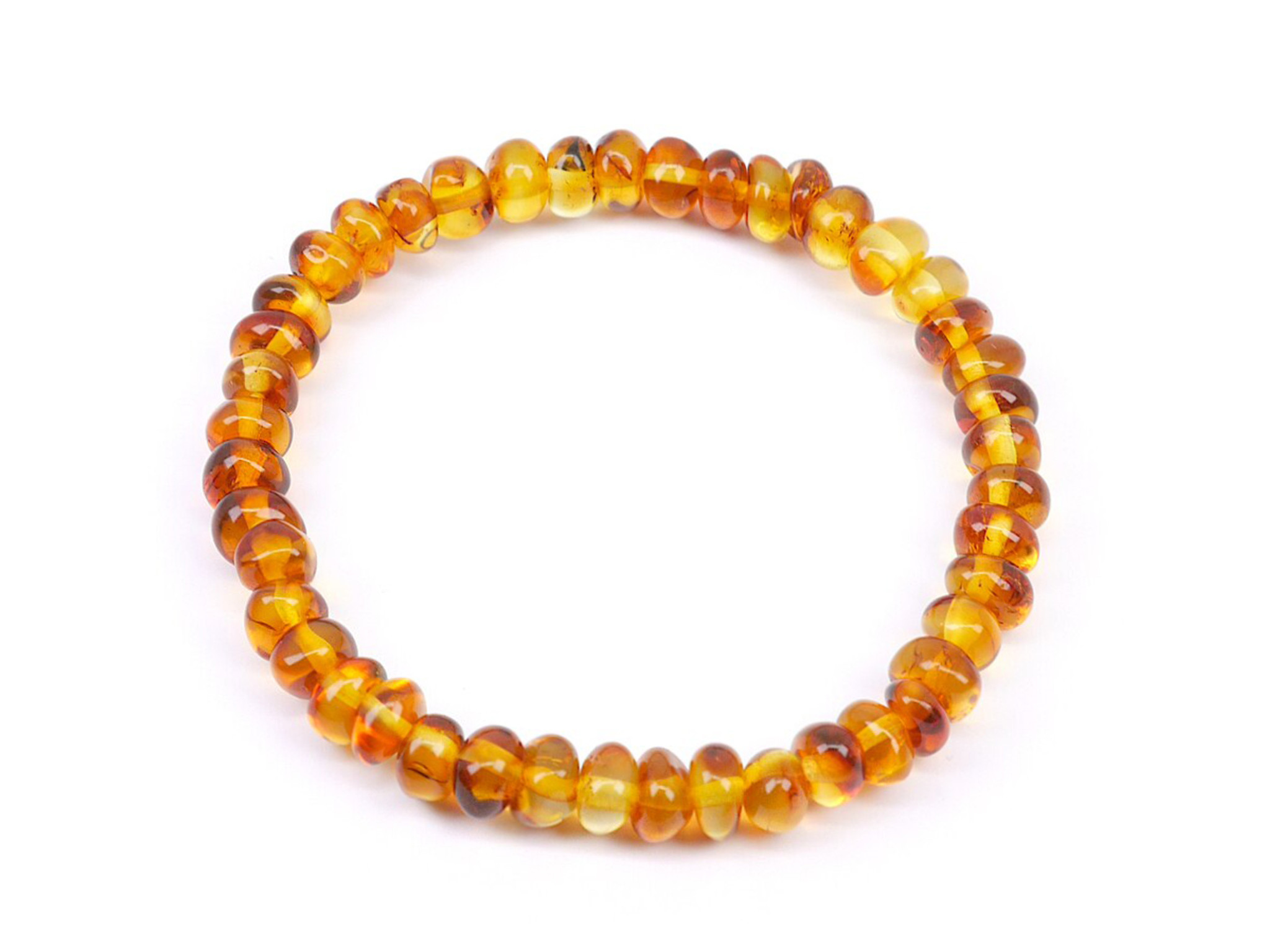 Baltic Amber Bracelet - Polished Cherry - Adult – Powell's Owls